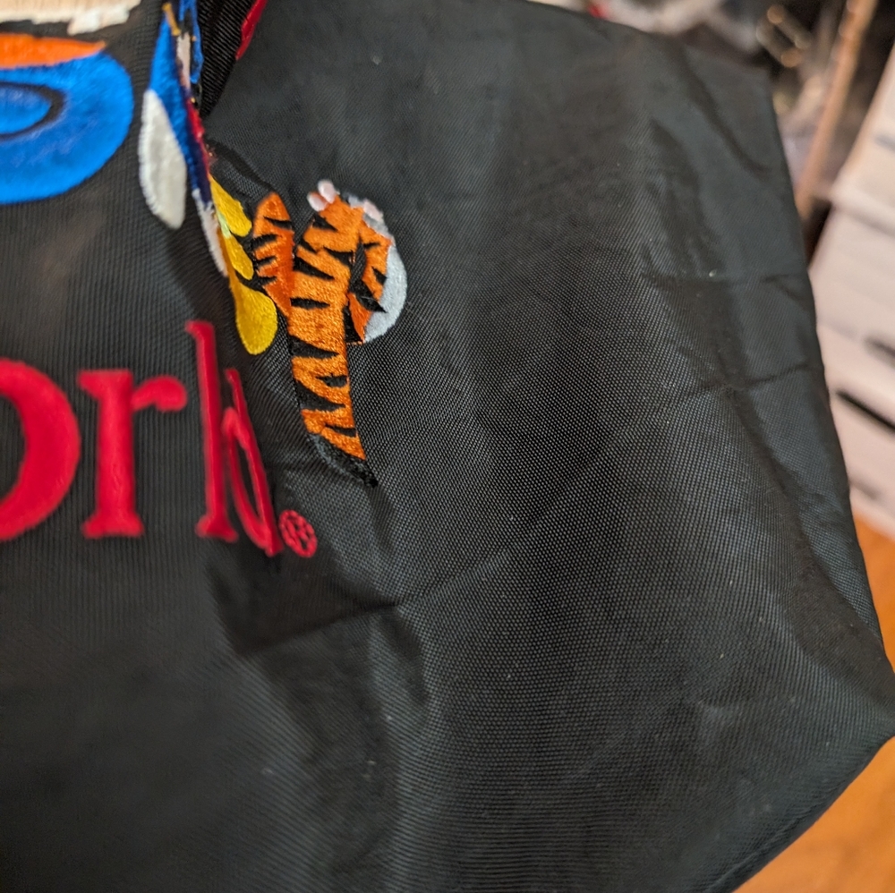 Embroidered Colorful DISNEY Backpack. Inside zipper pocket. - Picture 3 of 10